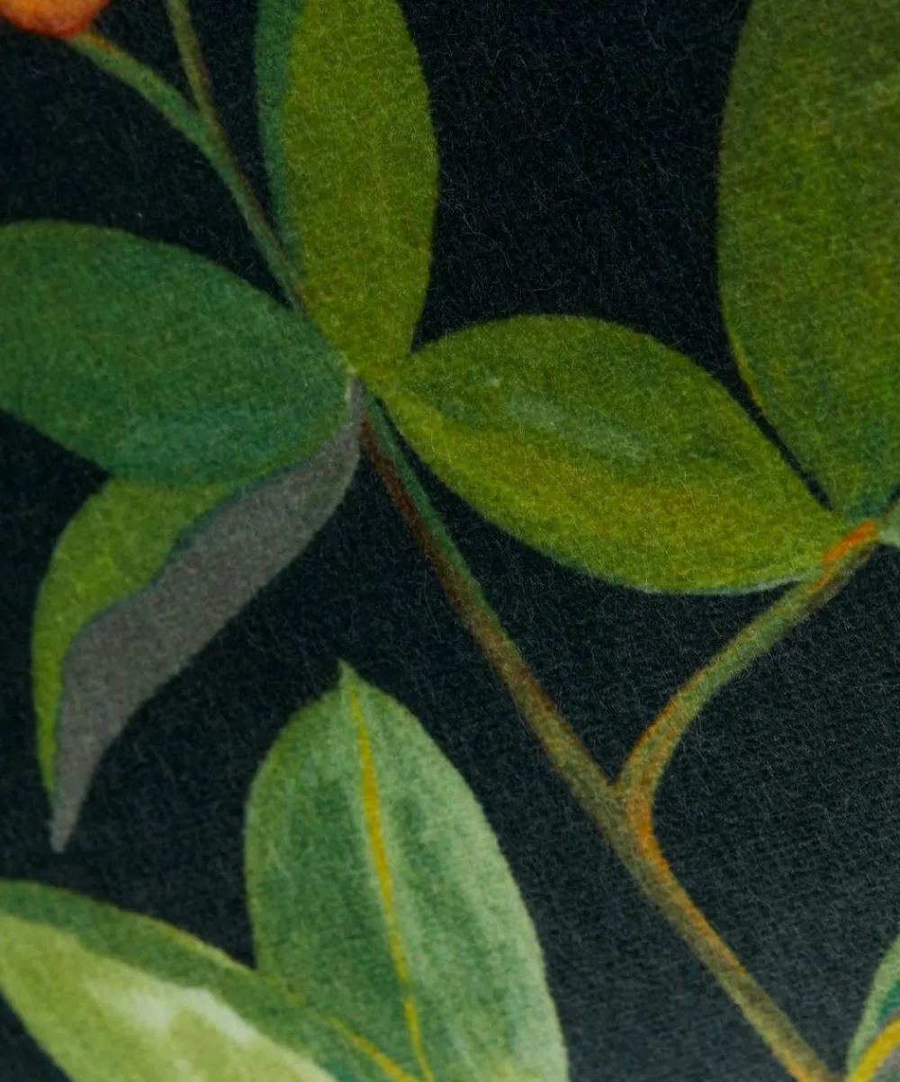 Liberty Interiors Furnishing Fabrics^Botanical Flora Wellington Velvet in Jade