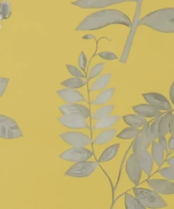 Liberty Interiors Wallpaper^Botanical Stripe Wallpaper in Fennel