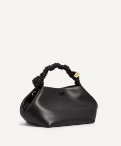 Ganni Bags^Bou Black Knotted Handle Bag