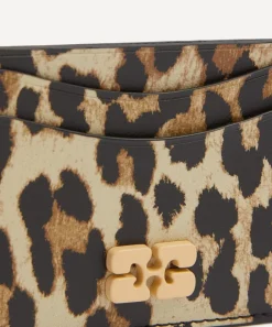 Ganni Purses & Pouches^Bou Leopard-Print Leather Cardholder