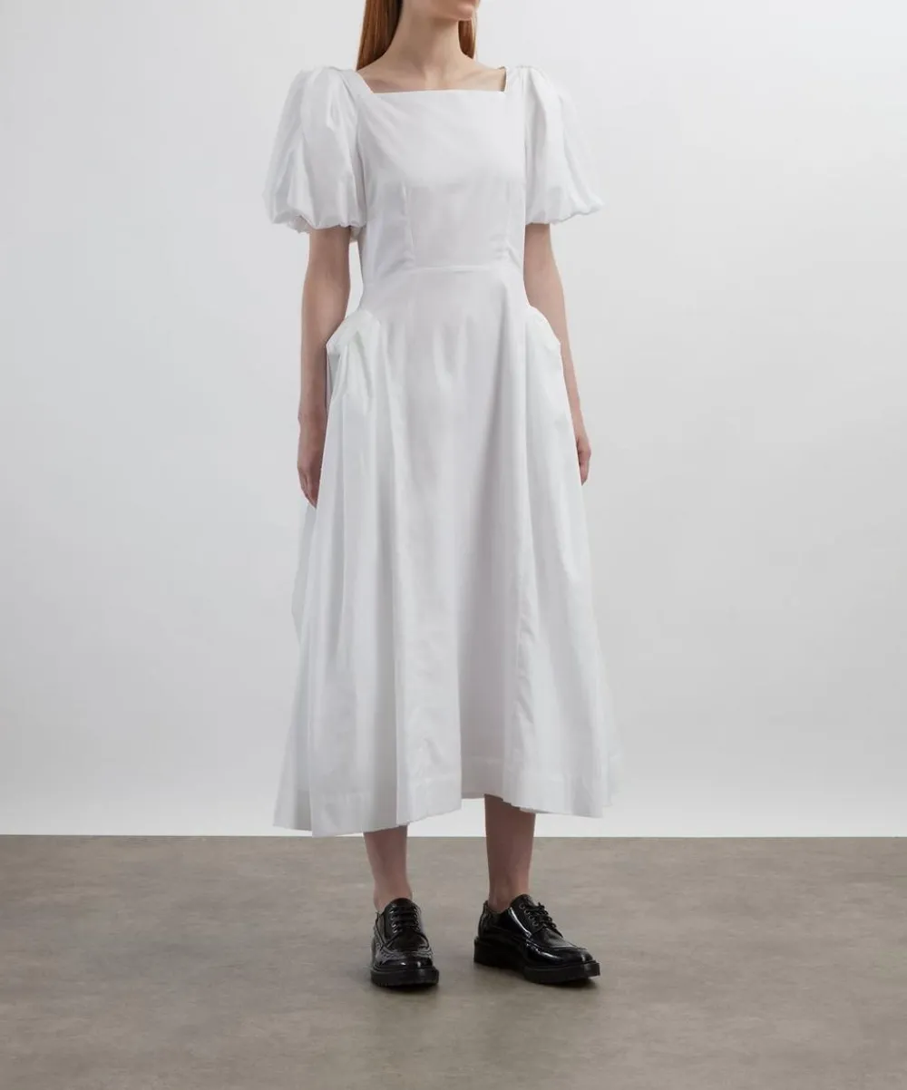 Simone Rocha Dresses^Bow Puff-Sleeve Hip Dress