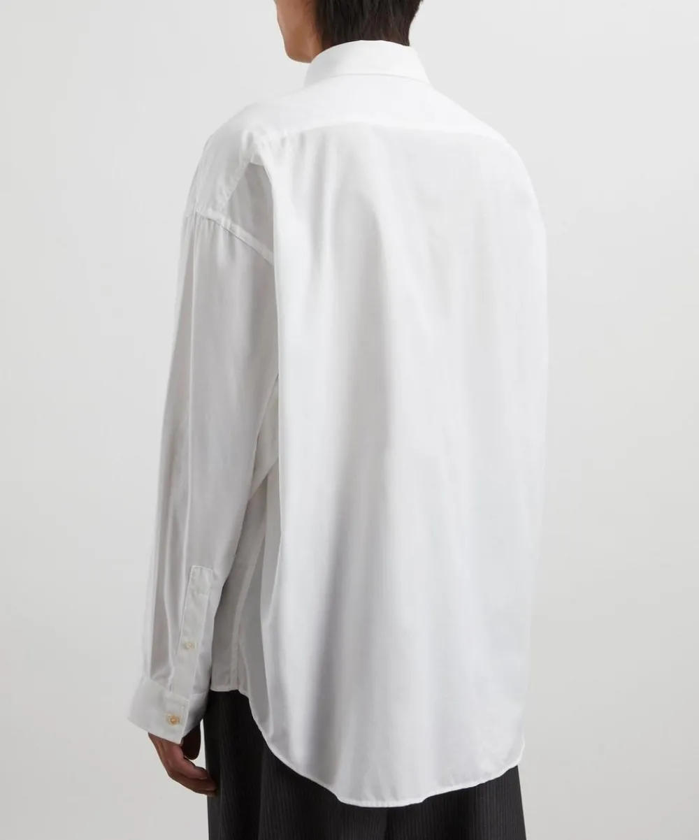 Acne Studios Shirts^Bow-Embroidered Long Sleeve Shirt