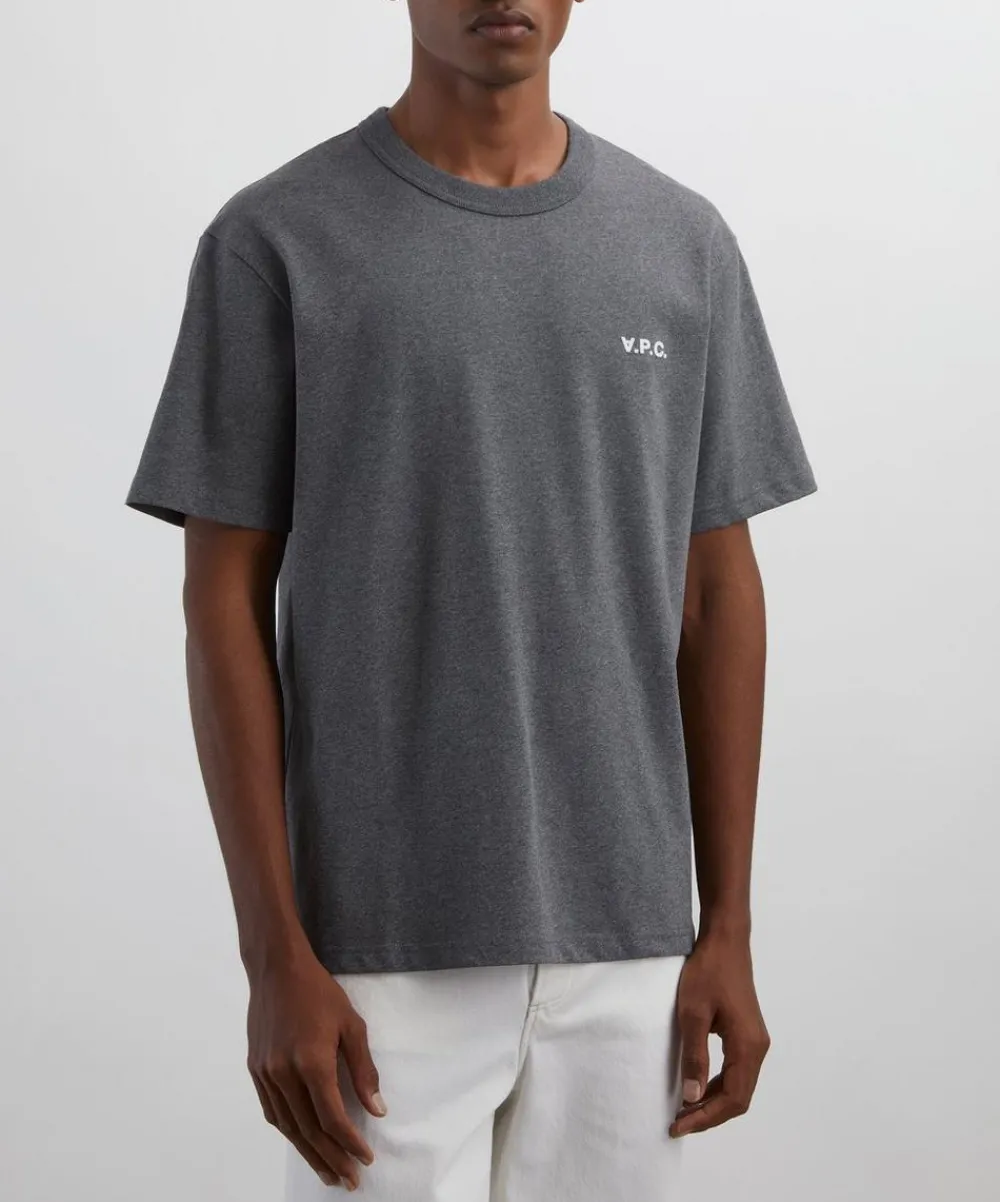 A.P.C. Tops^Boxy Petit VPC Logo T-Shirt