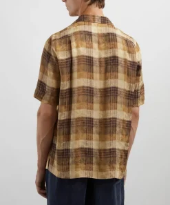 Dries Van Noten Shirts^Boxy Viscose Check Shirt