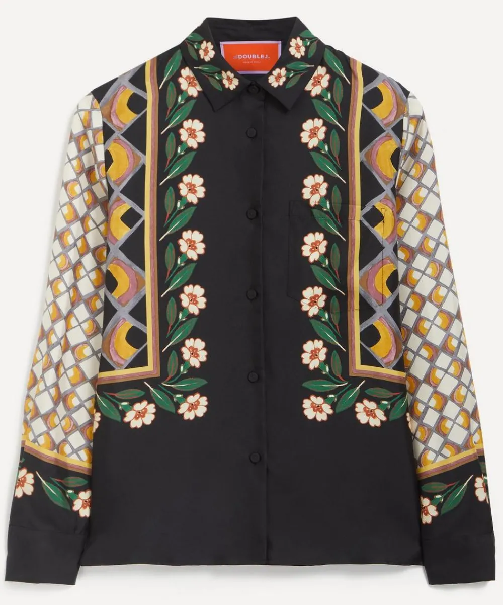La DoubleJ Tops^Boy Dazed Placée Silk Shirt