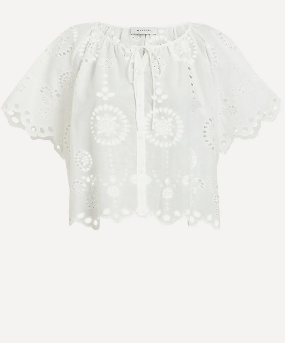 Matteau Tops^Broderie Blouse