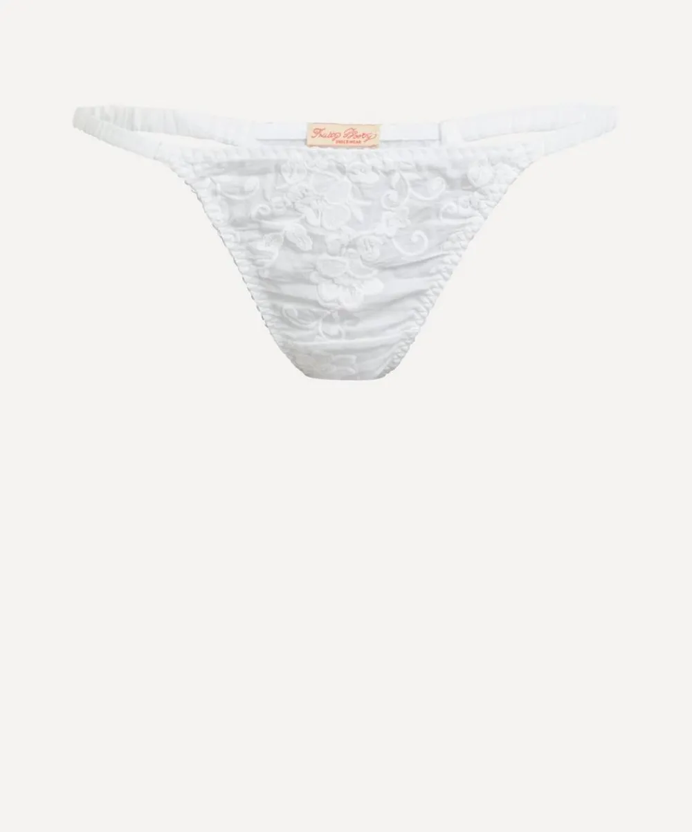 Fruity Booty Lingerie^Broderie Thong