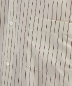 Frame Shirts^Brown-Striped Shirt