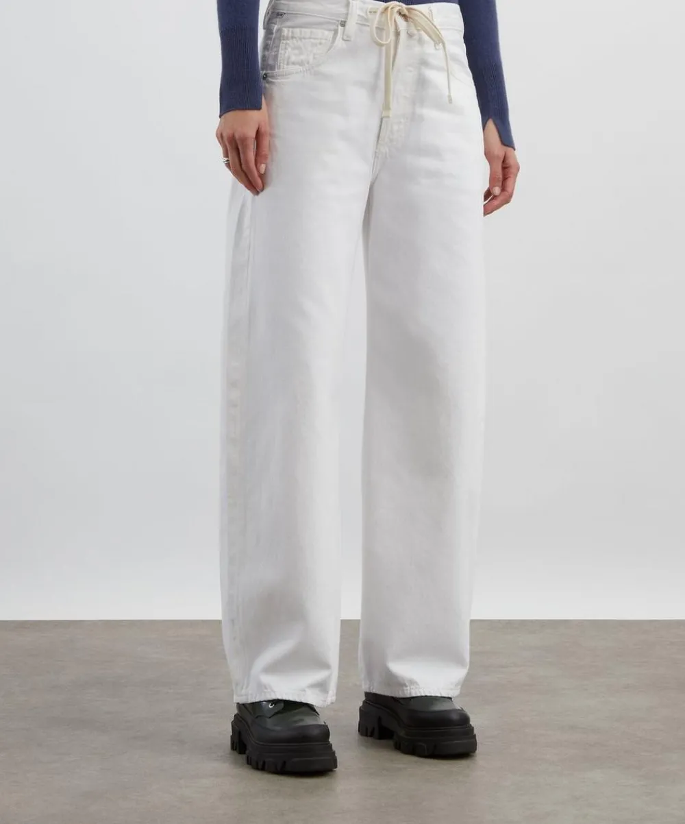 Citizens of Humanity Trousers & Shorts^Brynn Drawstring Denim Trousers in Tulip