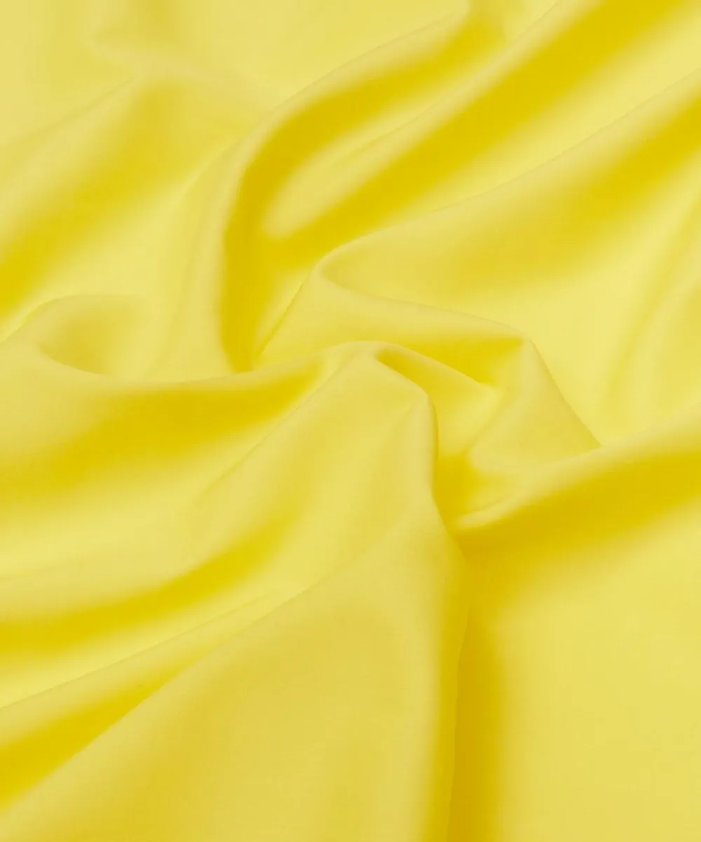 Liberty Fabrics Classic Tana Lawn|Tana Lawn™ Cotton^Buttercup Plain Tana Lawn™ Cotton