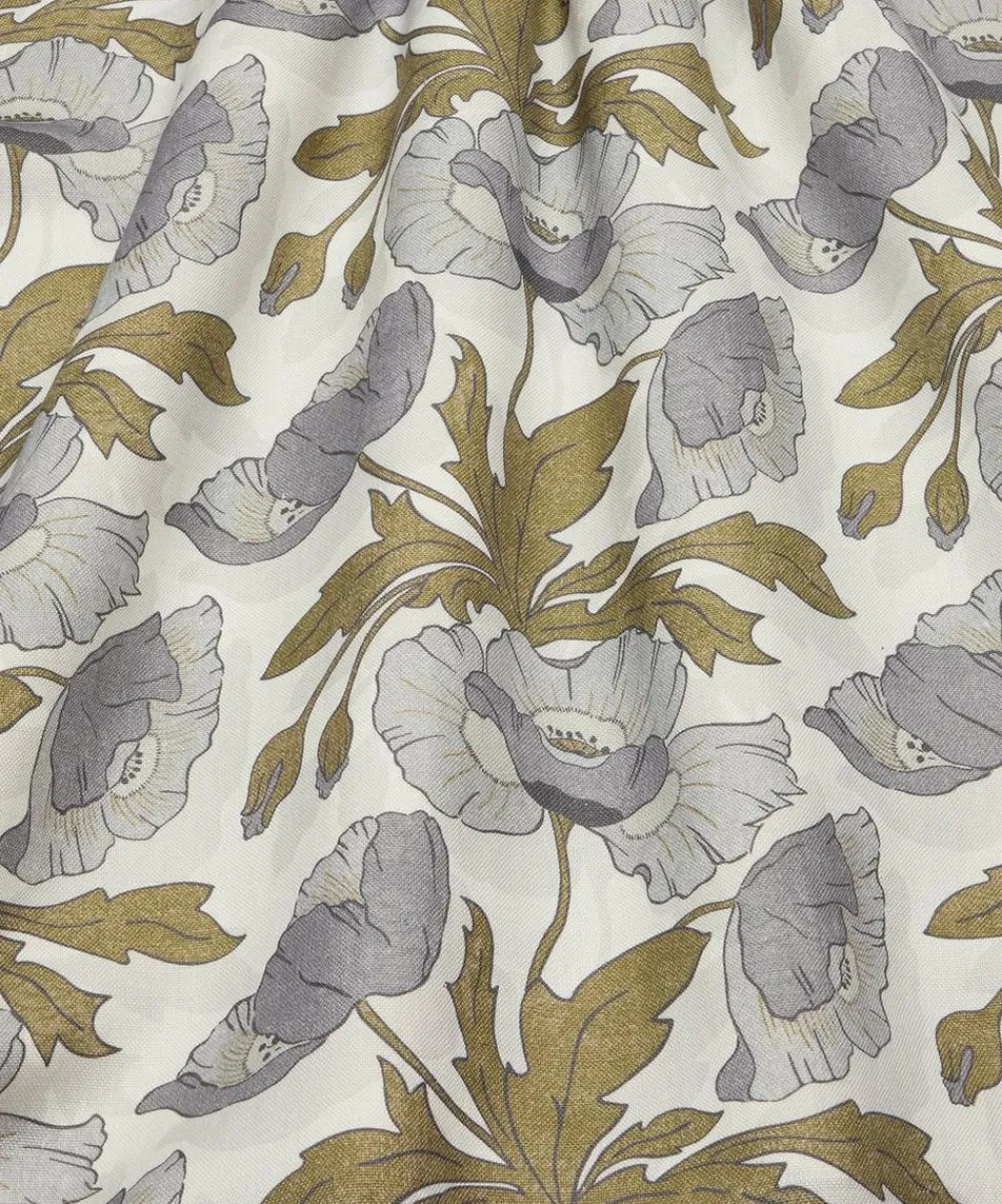 Liberty Interiors Furnishing Fabrics^Butterfield Guro Linen in Pewter
