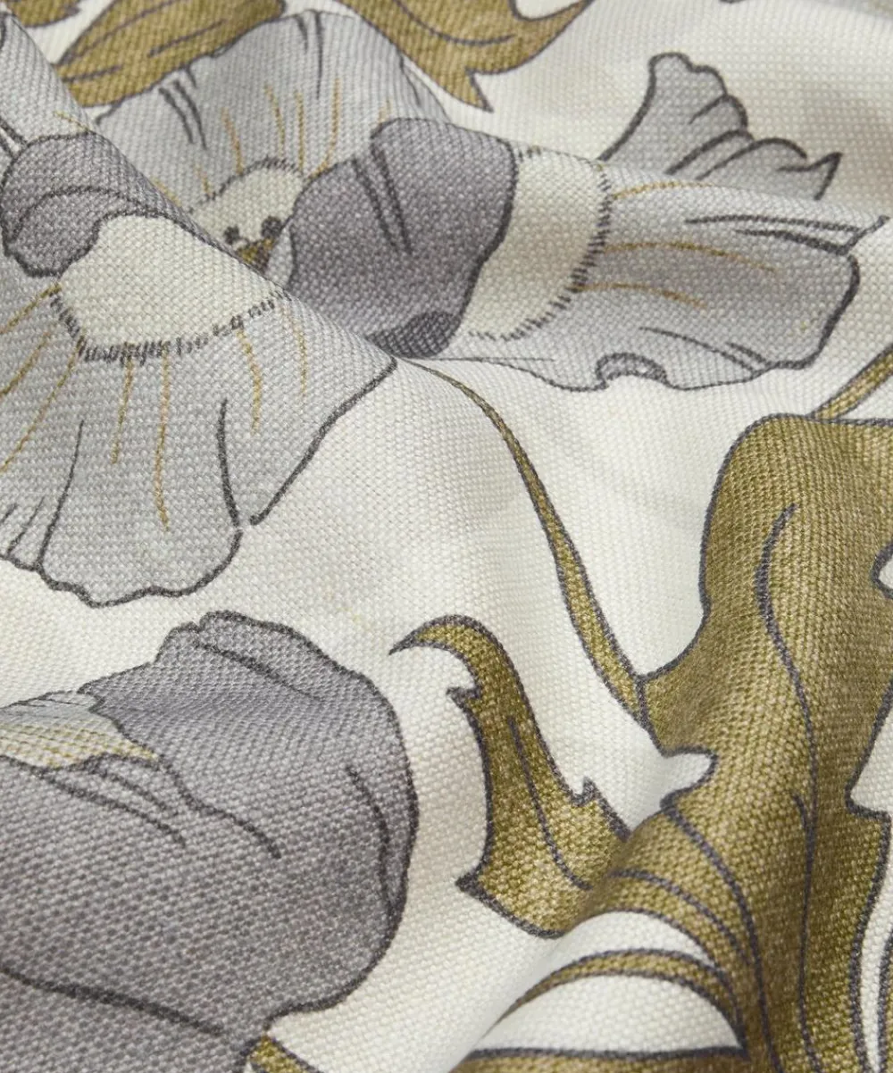 Liberty Interiors Furnishing Fabrics^Butterfield Guro Linen in Pewter