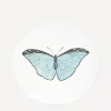 Astier de Villatte Tableware^Butterfly Dinner Plate