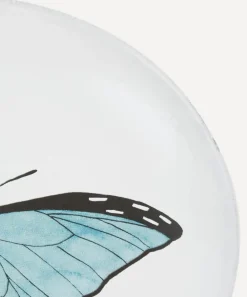 Astier de Villatte Tableware^Butterfly Dinner Plate