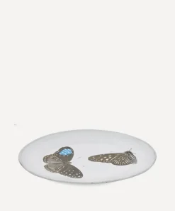 Astier de Villatte Tableware^Butterfly Plate