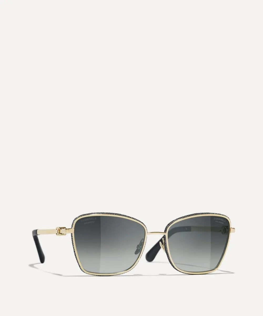 CHANEL Sunglasses & Glasses^Butterfly Sunglasses
