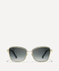 CHANEL Sunglasses & Glasses^Butterfly Sunglasses