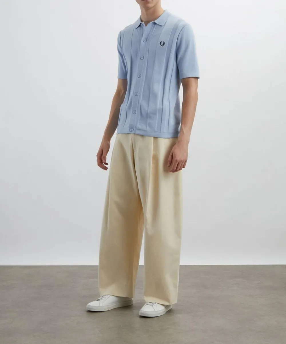 Fred Perry Shirts^Button Through Shirt