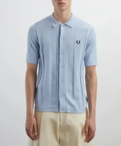 Fred Perry Shirts^Button Through Shirt