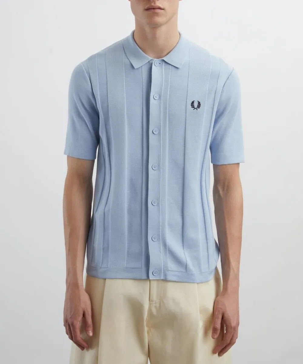 Fred Perry Shirts^Button Through Shirt