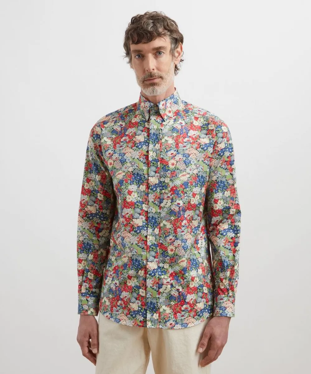 Liberty Shirts^Button-Down Regular Fit Cotton Shirt in Thorpe Fields