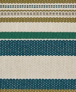 Liberty Interiors Furnishing Fabrics^Cabana Stripe Dixster in Jade – Outdoor