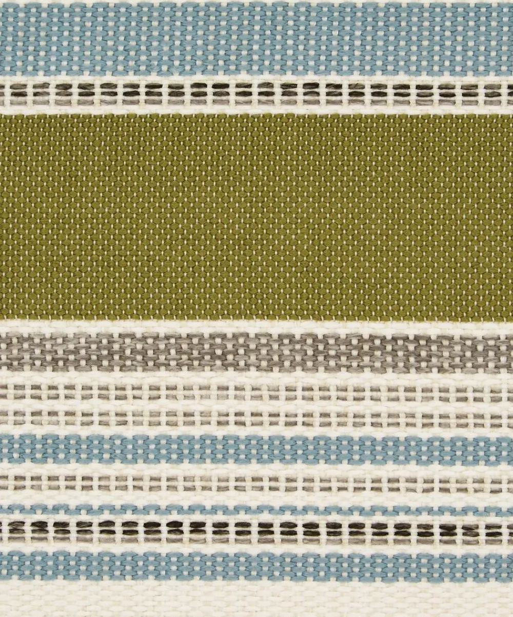 Liberty Interiors Furnishing Fabrics^Cabana Stripe Dixster in Pewter – Outdoor