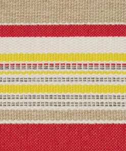 Liberty Interiors Furnishing Fabrics^Cabana Stripe Dixster in Lacquer – Outdoor