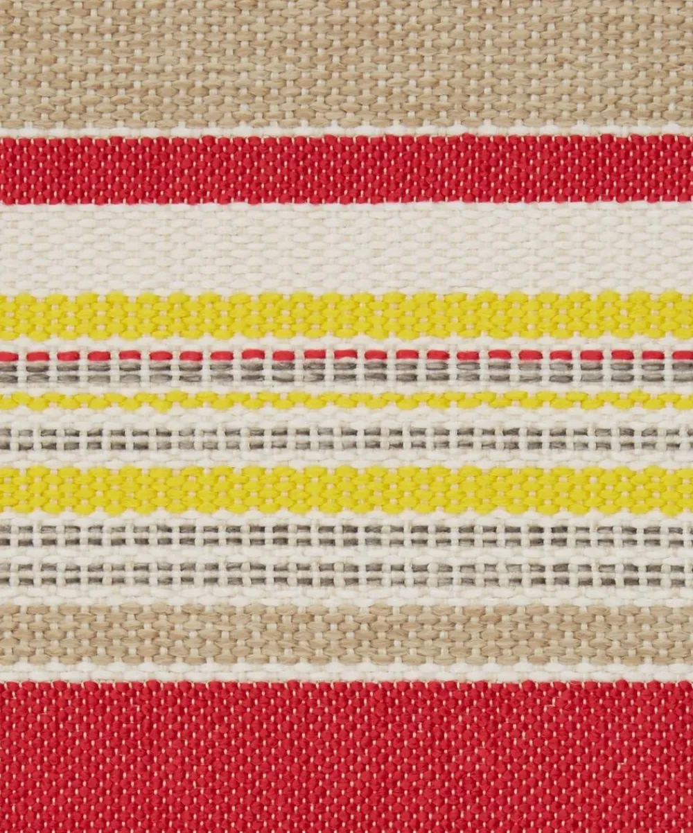Liberty Interiors Furnishing Fabrics^Cabana Stripe Dixster in Lacquer – Outdoor