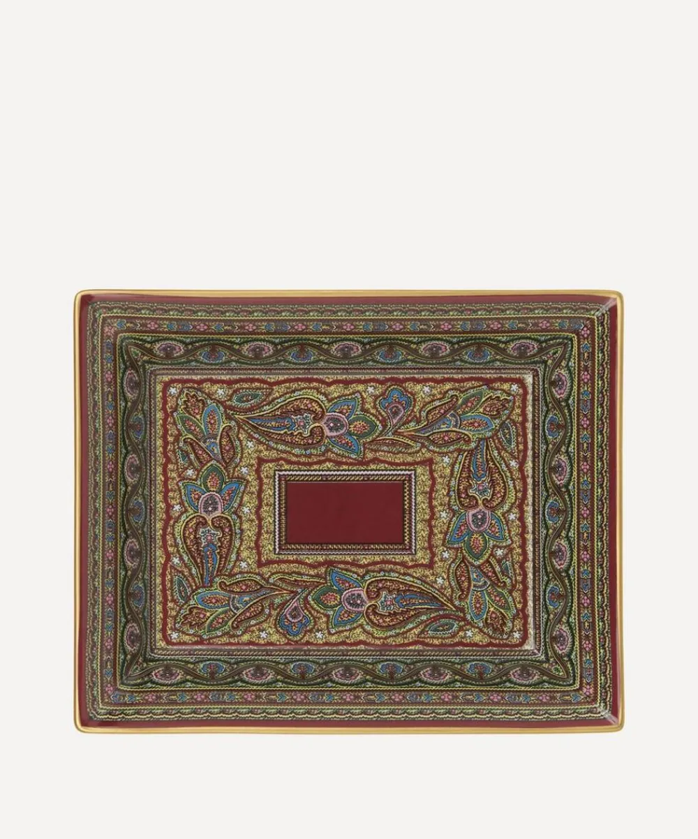 Etro Living Room|Bathroom^Cachemire Rectangular Tray