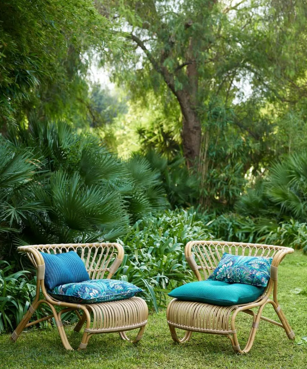 Liberty Interiors Furnishing Fabrics^Candy Stripe Harlow in Jade – Outdoor