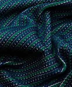Liberty Interiors Furnishing Fabrics^Candy Stripe Harlow in Jade – Outdoor