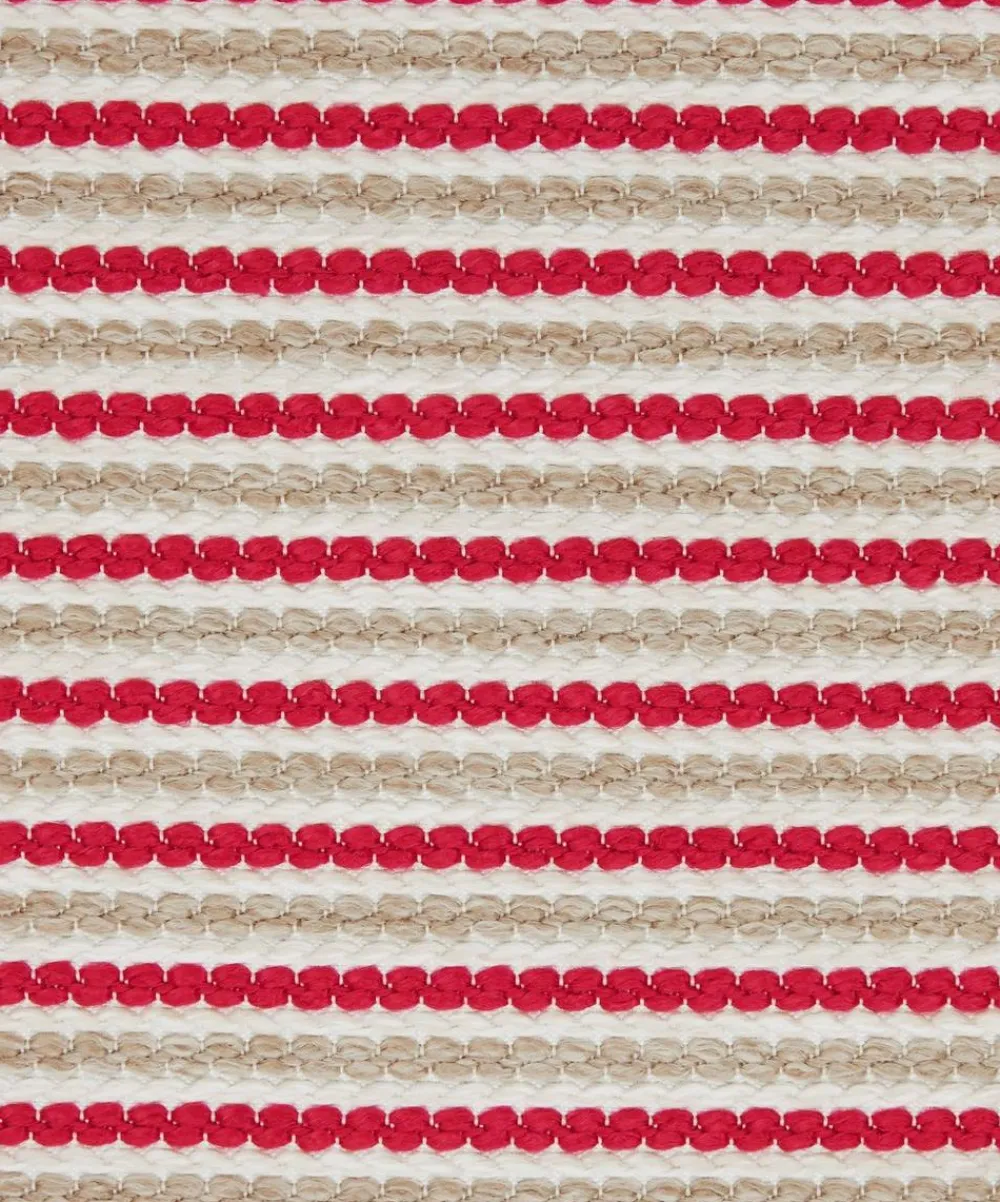 Liberty Interiors Furnishing Fabrics^Candy Stripe Harlow in Lacquer – Outdoor