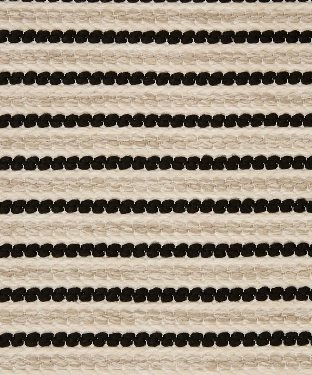 Liberty Interiors Furnishing Fabrics^Candy Stripe Harlow in Pewter – Outdoor
