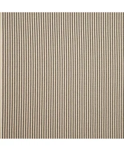 Liberty Interiors Furnishing Fabrics^Candy Stripe Harlow in Pewter – Outdoor