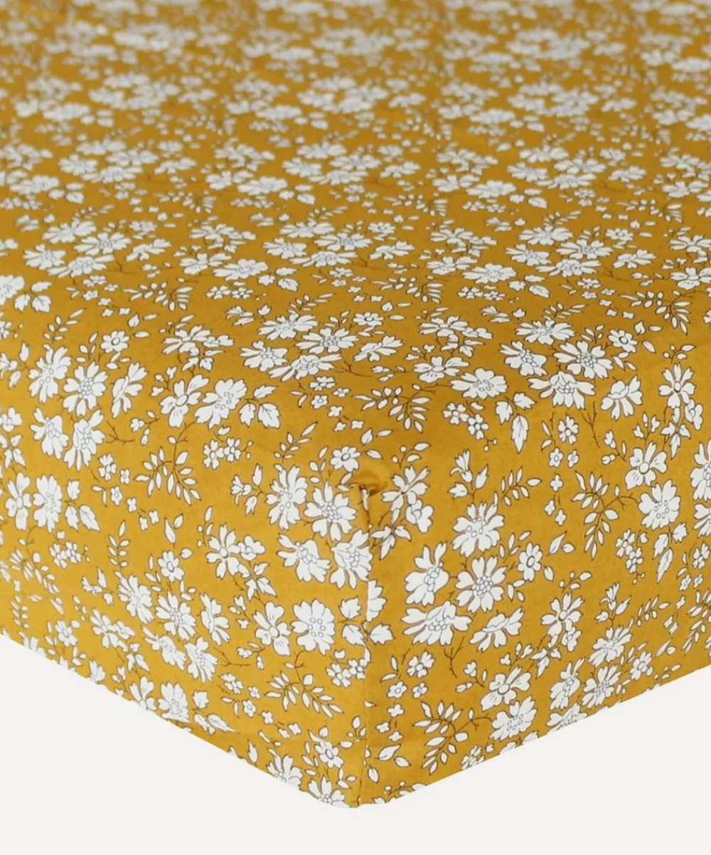 Coco & Wolf Bedding^Capel Mustard Tana Lawn™ Cotton Super King Fitted Sheet
