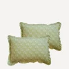 Coco & Wolf Bedding^Capel Tana Lawn™ Cotton Frill Pillowcases Set of Two
