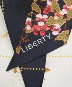 Liberty Scarves^Capricorn 5X88 Ribbonette Silk Scarf