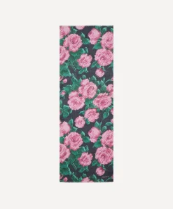 Liberty Scarves^Carline Blur 70x200 Wool-Silk Scarf