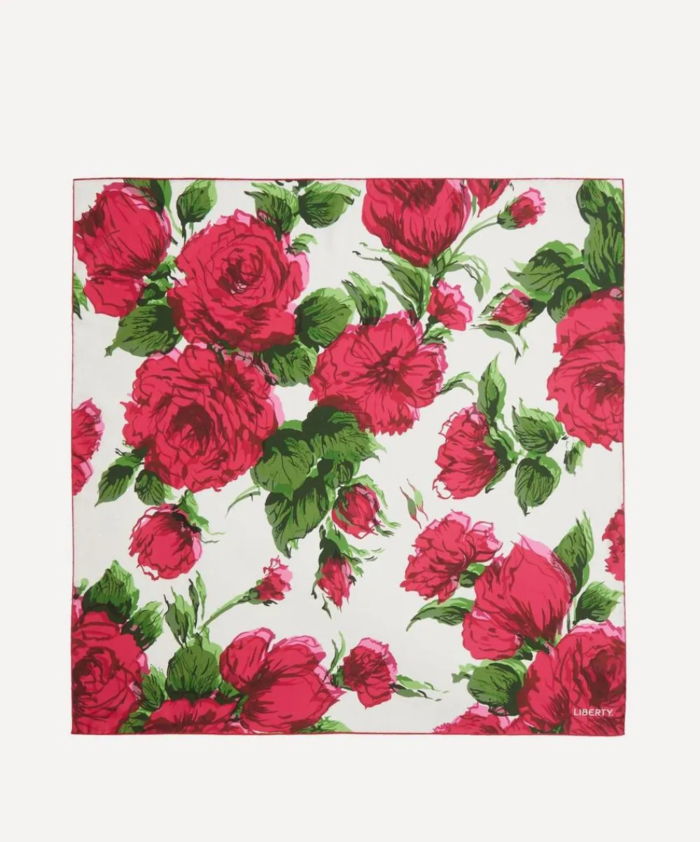 Liberty Scarves^Carline Haze 90x90 Silk Scarf