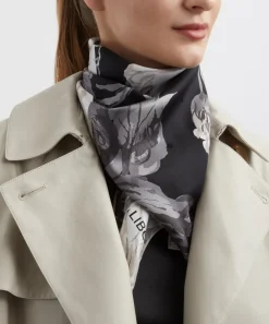 Liberty Scarves^Carline Haze 90x90 Silk Scarf