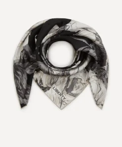 Liberty Scarves^Carline Haze 90x90 Silk Scarf