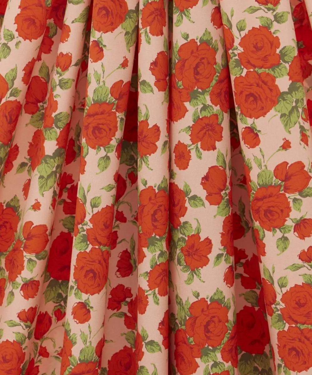 Liberty Fabrics Crepe De Chine|Classic Tana Lawn^Carline Rose Crepe de Chine