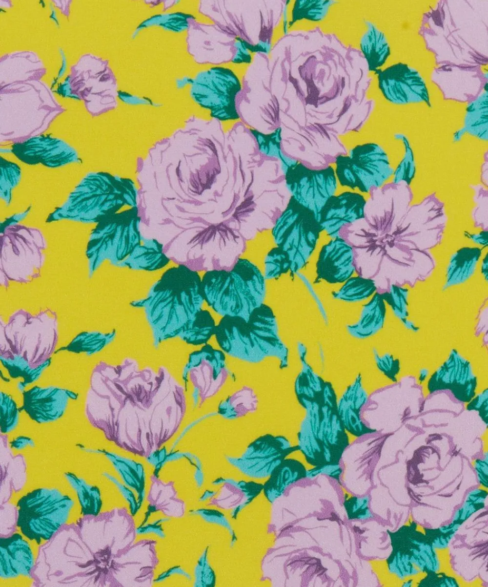 Liberty Fabrics Classic Silks|Crepe De Chine^Carline Rose Crepe de Chine