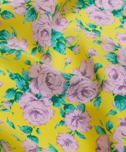 Liberty Fabrics Classic Silks|Crepe De Chine^Carline Rose Crepe de Chine