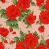 Liberty Fabrics Classic Silks|Crepe De Chine^Carline Rose Crepe de Chine