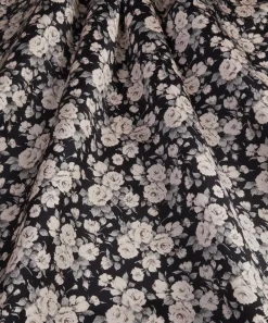 Liberty Fabrics Classic Silks|Silk Satin^Carline Rose Silk Satin