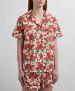 Liberty Sleepwear^Carline Rose Tana Lawn™ Cotton Short Pyjama Set
