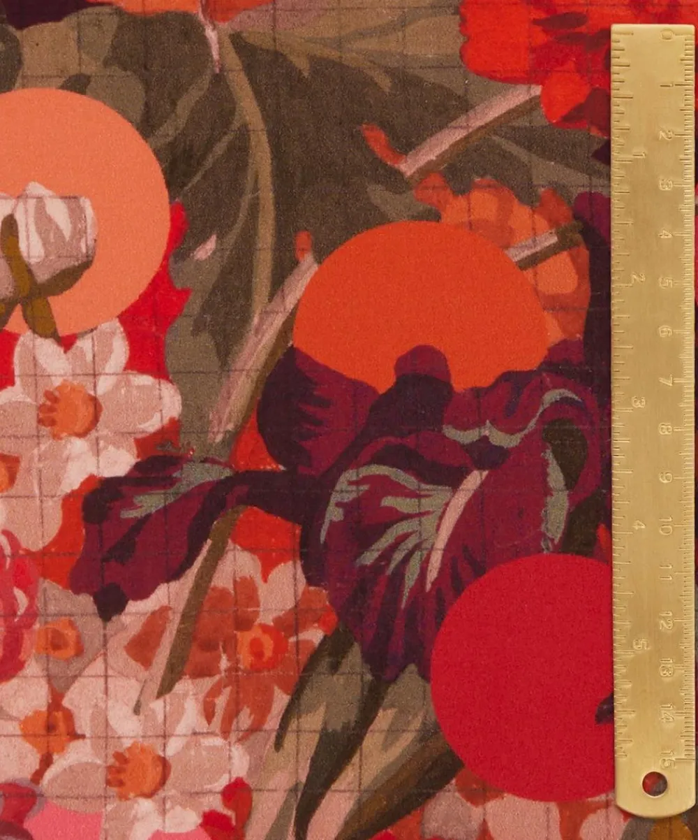 Liberty Fabrics Crepe De Chine^Carrie Mary Crepe de Chine