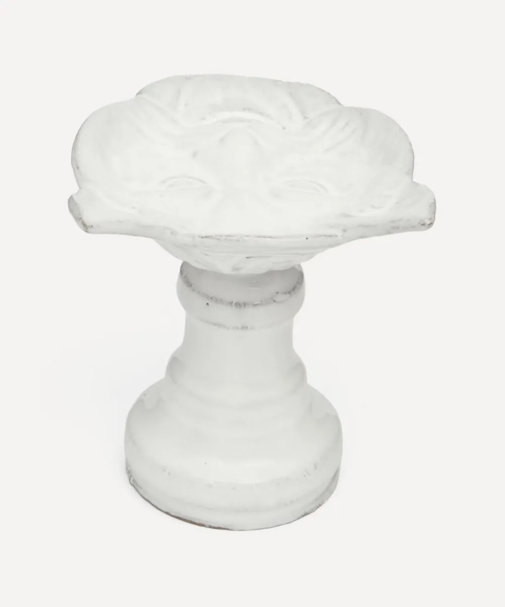 Astier de Villatte Ornaments^Cat Dish on Foot